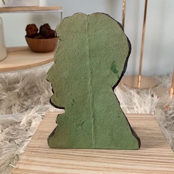 Vintage Abraham Lincoln Metal Bookend - Picture 5 of 13